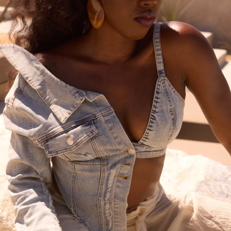"You Cut Off" Top