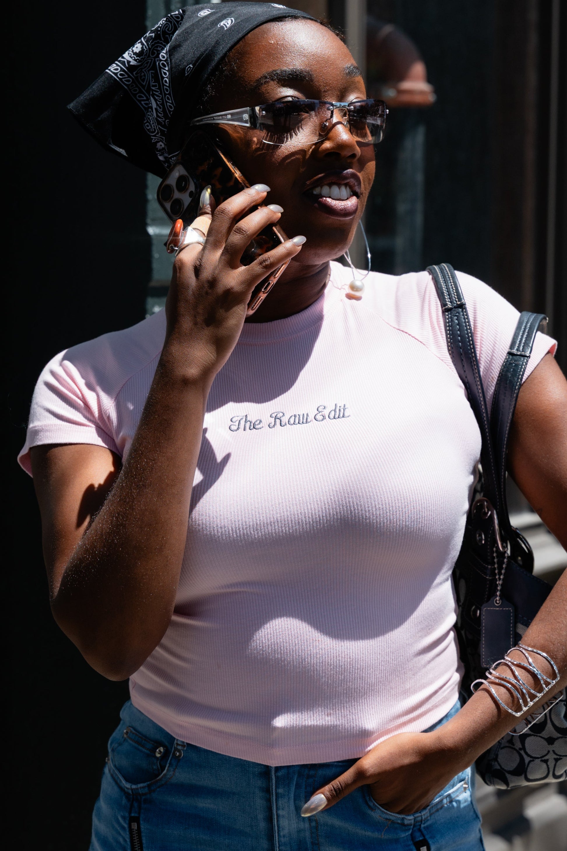 Signature Pink Baby Doll Tee
