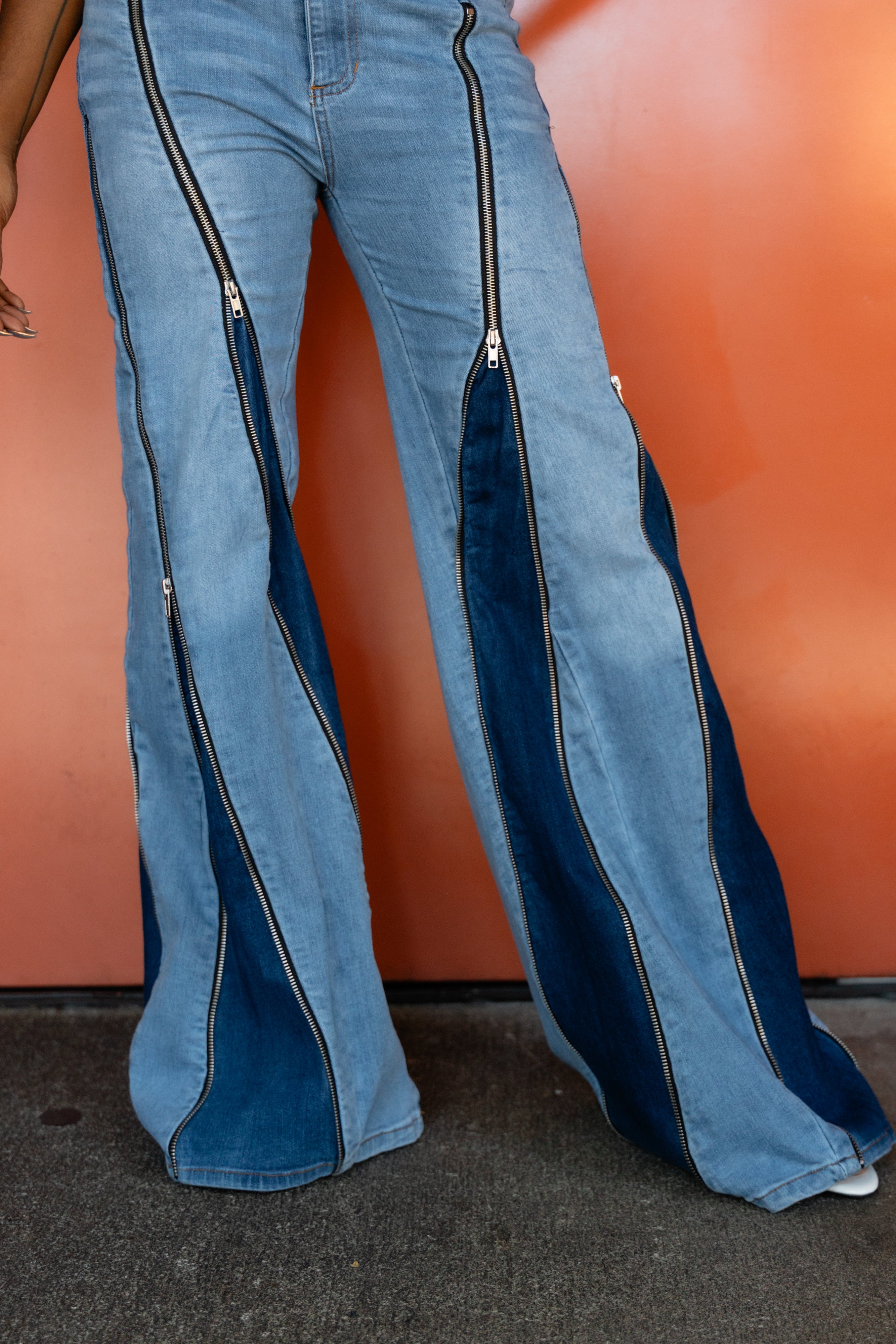 SMILE★39   Jeans zip Zip It Jeans – The Raw Edit Shop