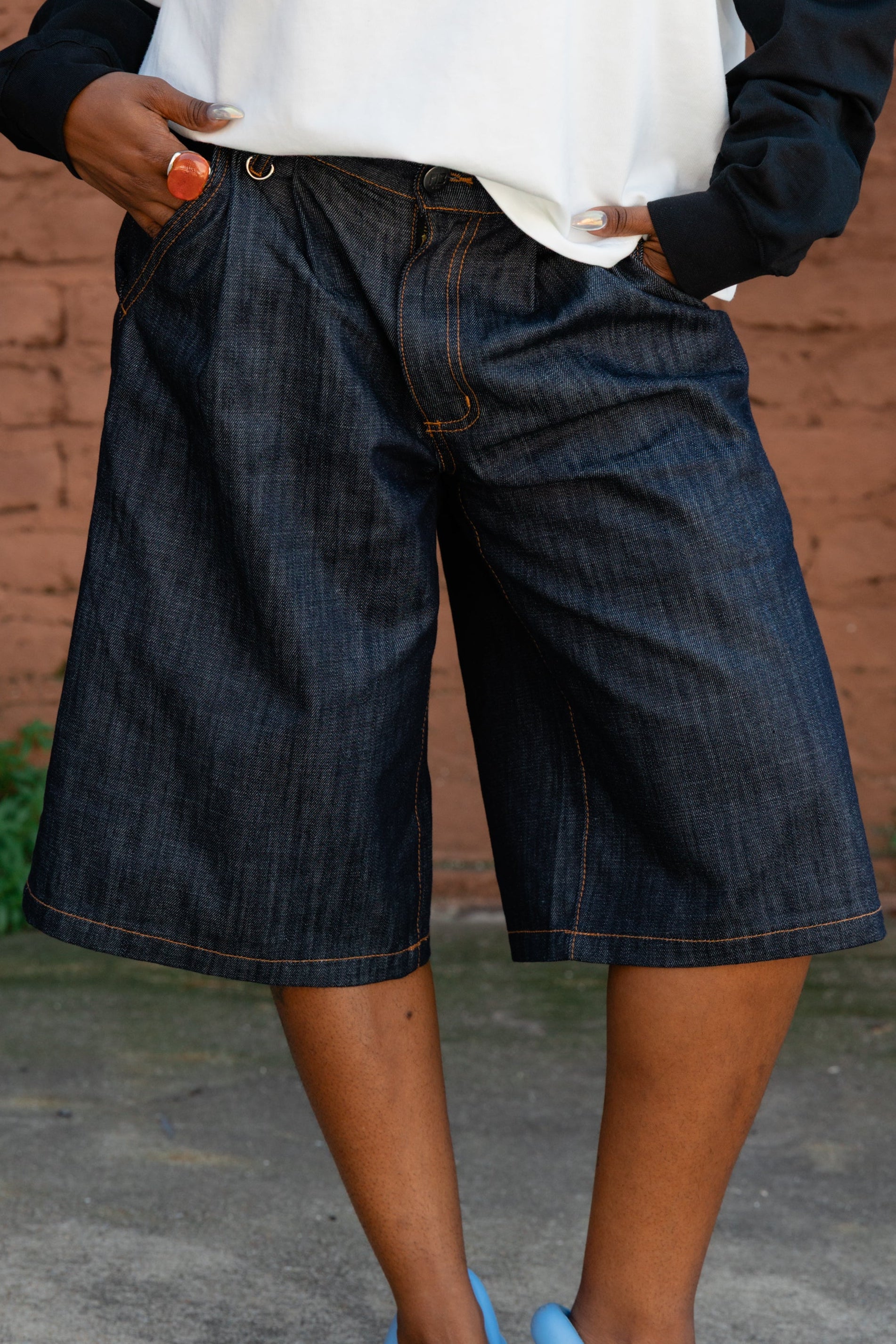 Pleated Denim Shorts – The Raw Edit Shop