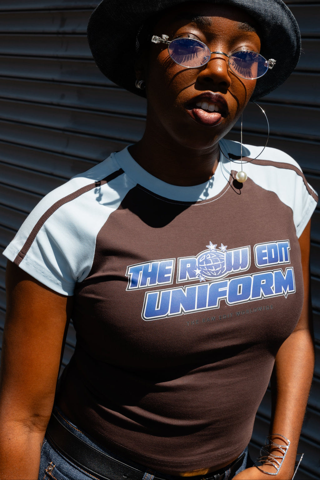 The Raw Edit Uniform Baby Doll Tee