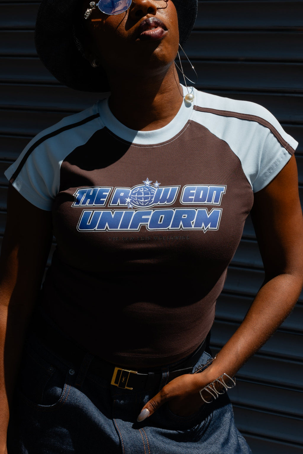The Raw Edit Uniform Baby Doll Tee